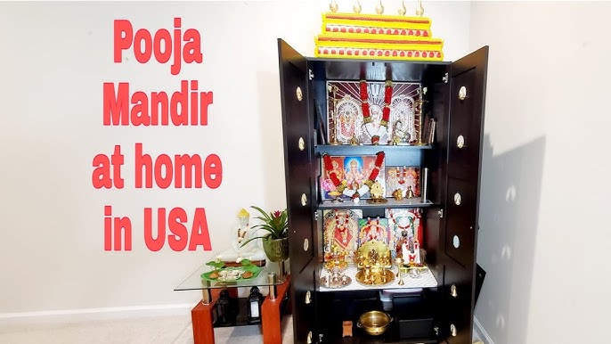 Diy Pooja Mandir At Home In Usa