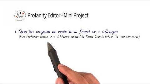Lesson 2c (Use Classes)_Profanity Editor | 18. Profanity Editor Mini Project | Python Programming