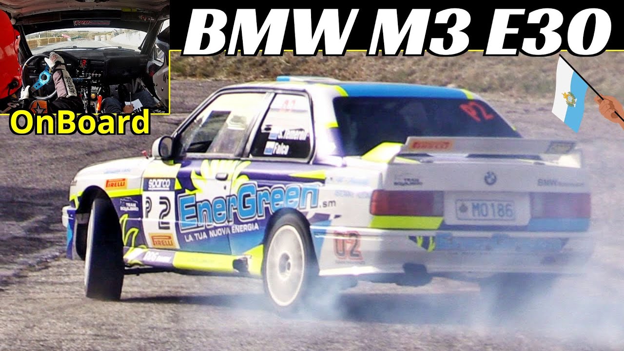 Temeroli/Giancecchi OnBoard at San Marino RallyLegend 2023 - BMW M3 E30 S54 - PS Le tane/The Legend