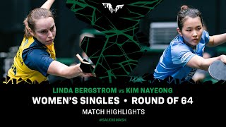 Linda Bergstrom Vs Kim Nayeong Ws R64 Saudi Smash 2024