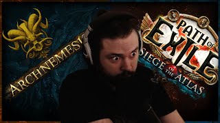 RaizQT reacts to Path of Exile: Siege of the Atlas & Archnemesis NEW EXPANSION Trailer & Gameplay