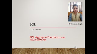 Famous SQL Aggregate Functions: COUNT, SUM, AVG, MAX, MIN Wealth