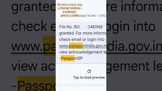 Apply Se Dispatch Tak – Passport Status Full Guide! 🚀" #PassportStatus   #ApplyPassport screenshot 5