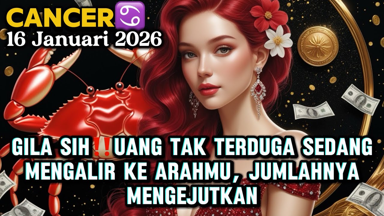 Cancer♋️ GILA SIH‼️Uang Tak Terduga Mengalir Ke Arahmu, Jumlahnya Mengejutkan 2026 - Planet Zodiak