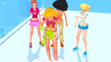 Makeover Run - All Levels Gameplay Walkthrough Part 1 Levels (Android & iOS)