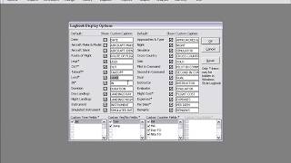 Logbook Pro Desktop - Options Area