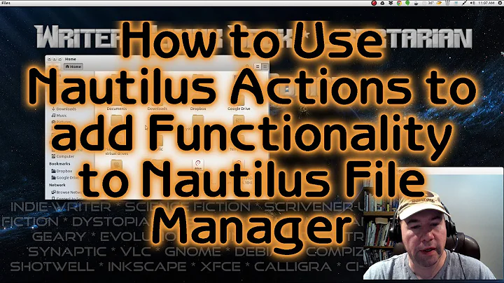 How to Use Nautilus Actions to add Functionality to Nautilus File Manager