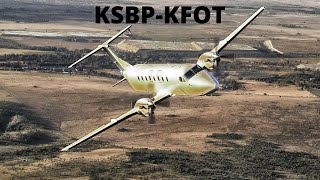 X-Plane 11 | VFR World Tour 2020 Leg59 | B190 | IVAO | KSBP-KFOT