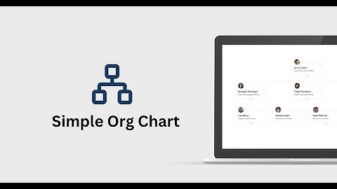 Create your company Org Chart in 60 seconds | Simple Org Chart