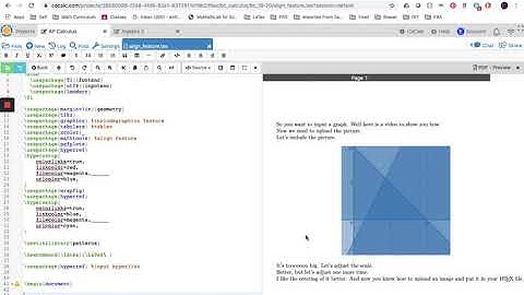 Including Graphics into a Latex Document