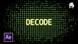 Decode Text Animation Tutorial | After Effects Text Animation