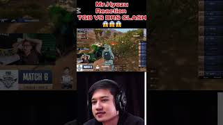 HYOZU REACTION TGB VS DRS CLASH 😱😱#pubgshorts #reaction #pubg #pmnc @MrHyozu @PUBGMOBILE