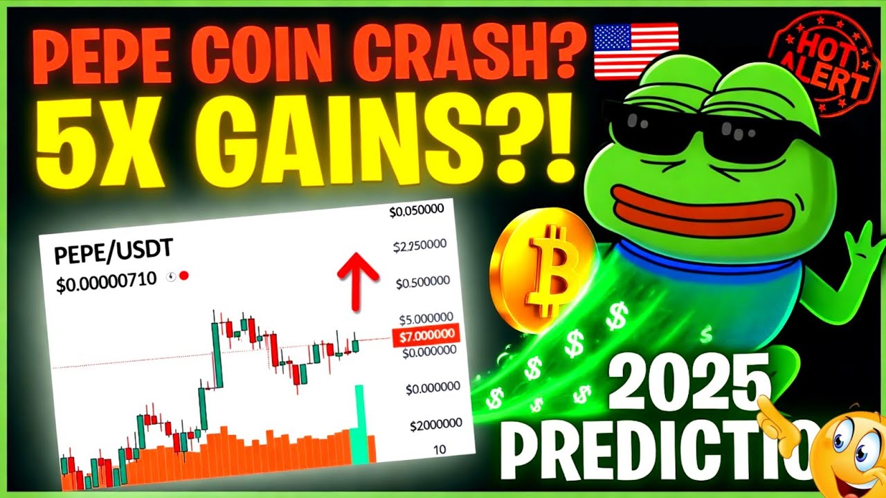 PEPE Coin Explosion! 🚀 Will This Meme Frog Hit $0.000028 in 2025? Pepe coin price prediction