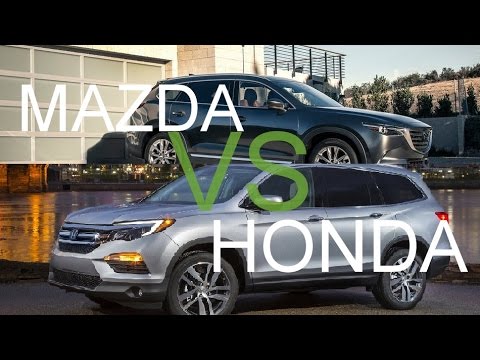 2017 Mazda Cx 9 Vs Honda Pilot Suv You 2017 Mazda Cx 9 Vs Honda Pilot Suv