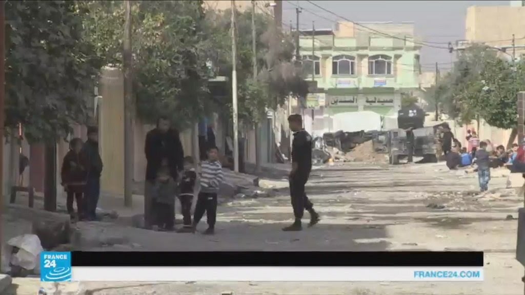 كاميرا فرانس24 تتجول في حي الزهراء في مدينة الموصل