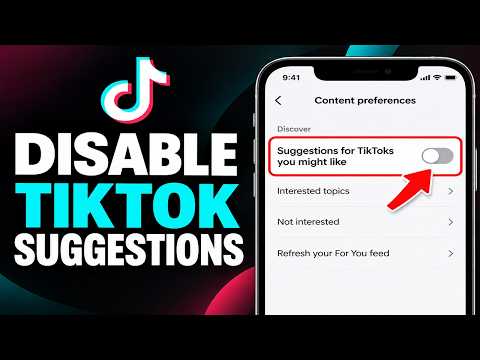 How to Disable Suggestions for TikToks You Might Like (Full Guide)