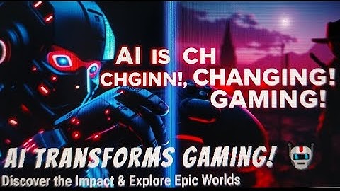 How AI is Revolutionizing Gaming! 🎮 The Future of Video Games is Here! 🤖🔥