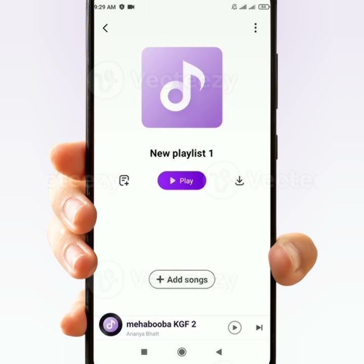 Mi Music।।How to create playlist mi Music and add song