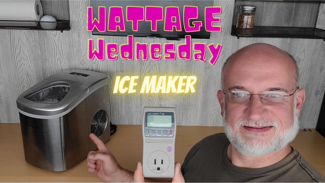 Wattage Wednesday: Ice Maker Electricity Usage - YouTube