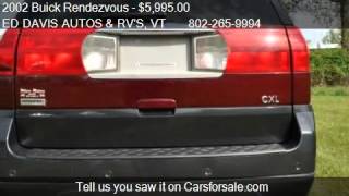2002 Buick Rendezvous FINANCE PRICE $6995 - for sale in FAIR