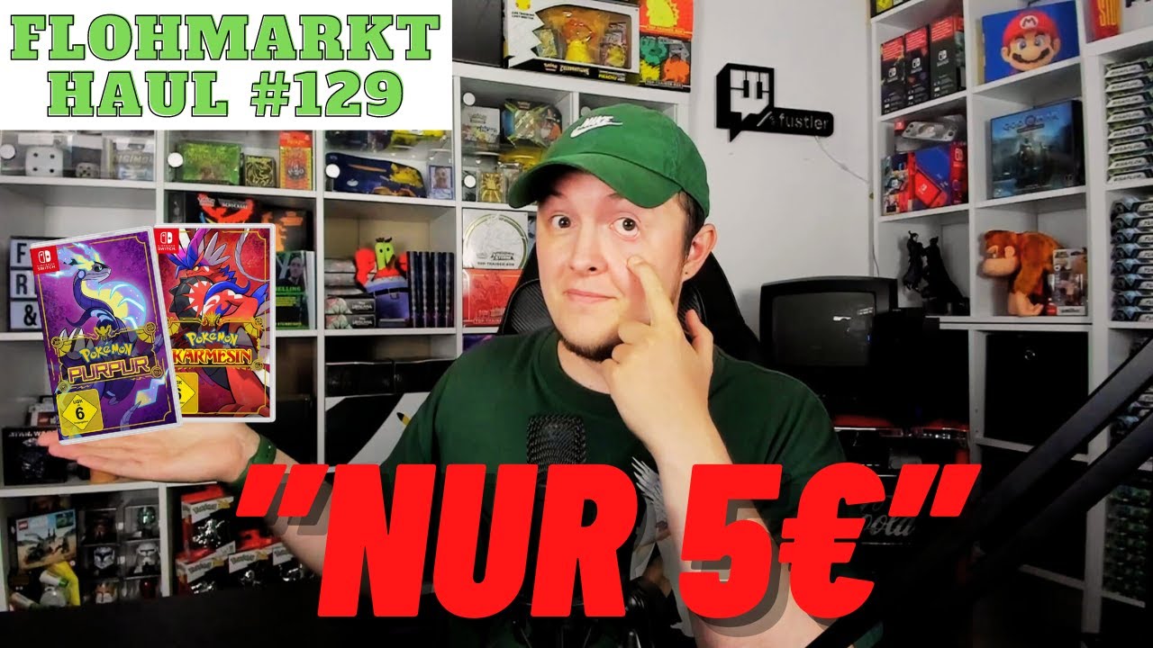NUR 5€ für POKEMON Nintendo Switch Spiele - Die OFFENBARUNG 👀 Flohmarkt Trödelmarkt Haul