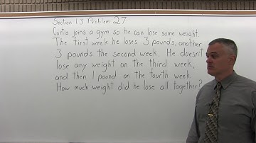 MTH 060 : Section 1.3 Problem 27 - Mathematics with Dan Avedikian