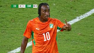 Yan Diomande Dribbled  vs Cameroon (3.10.2026) |4 Successful dribbles  & 1 Big chances created