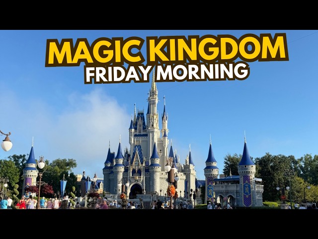 🔴 LIVE: Magic Kingdom Morning Rides! |10.16.2026 Disney World