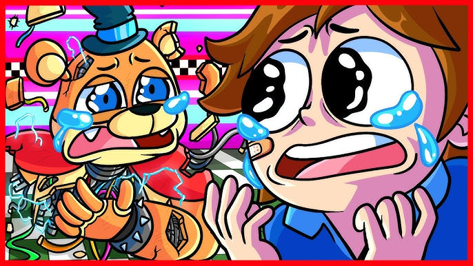 freddy fazbear, glamrock freddy, and gregory (five nights at freddy's and 1  more) drawn by m_xsps