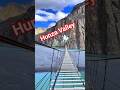 Hussaini Suspension Bridge, Hunza valley #shorts #hunzavalley