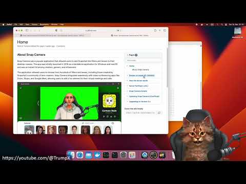 Installing Snap Camera Server on Mac OS