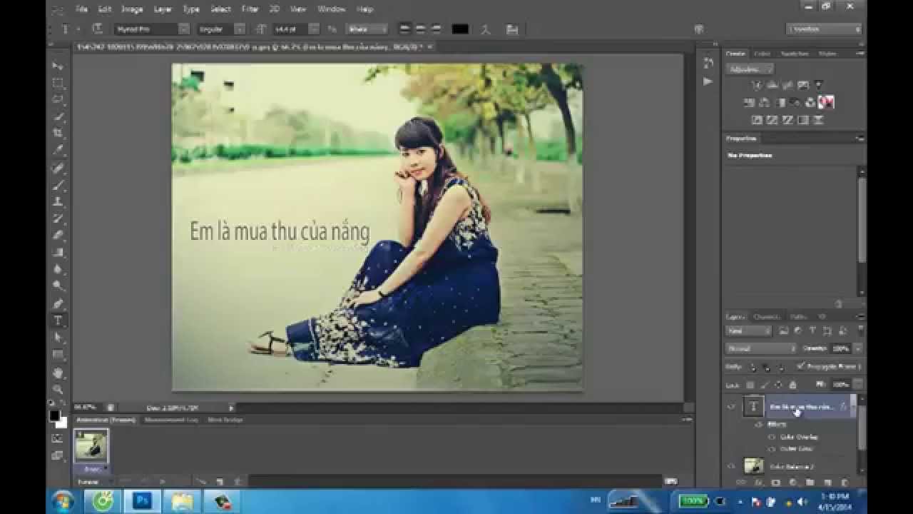 Hướng dẫn cách chỉnh font chữ photoshop để tạo nên bức ảnh hoàn hảo