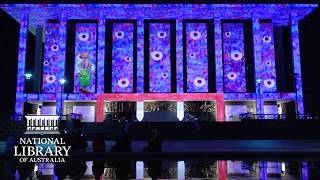 Enlighten 2026: The Page Turner
We invite you to experience our 2026 Enlighten projection, The Page Turner by local artists Eleanor and Giovanni. Enlighten 2026: The Page Turner