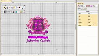 Wilcom's EmbroideryStudio e4 - Team Names