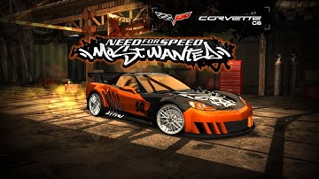 NFS Most Wanted Redux V3 | CHEVROLET CORVETTE CS6 BY WEBSTER JUNKMAN TUNING | 4K FULL HD