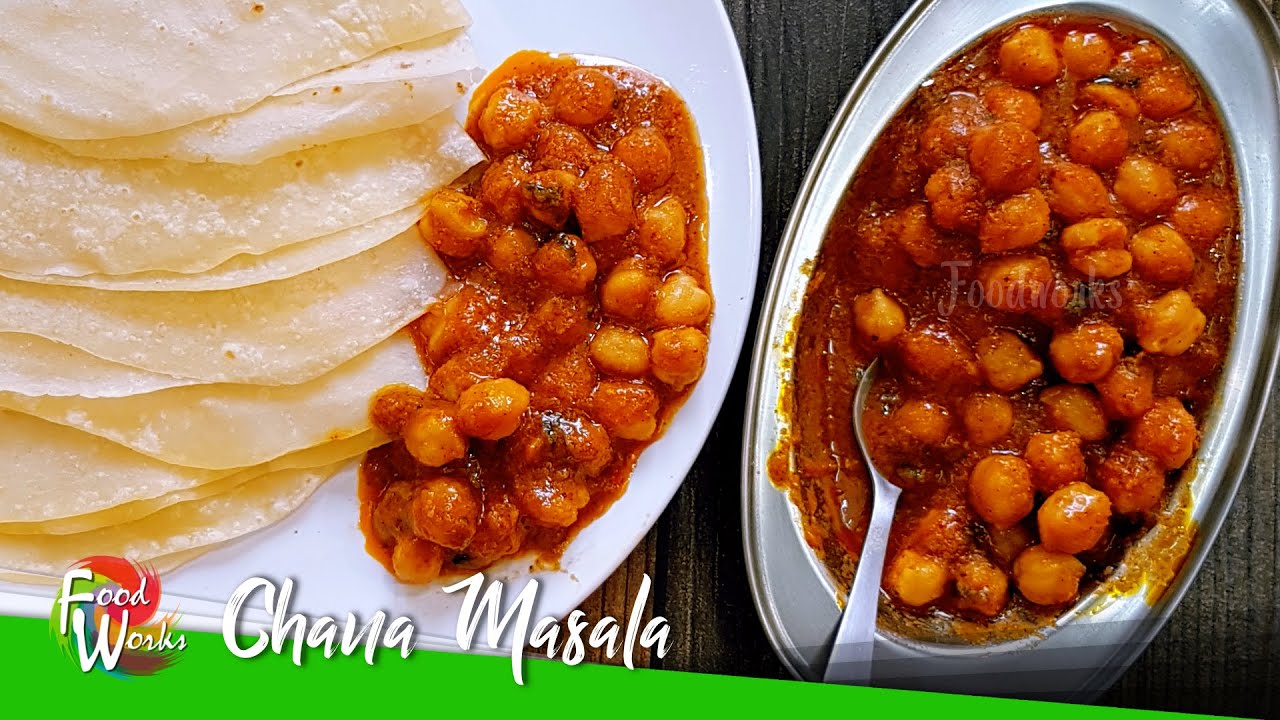 Chana Masala | Restaurant Style | Easy Chana Masala Recipe | How To Make Chana Masala | Foodworks