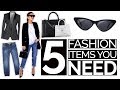 5 Fashion Items Every Girl MUST Have! | Niki Sky