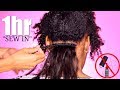 Braid in Bundles NO GLUE NO THREAD NO CLIPS► Natural Hair