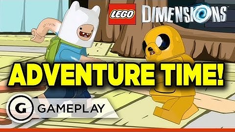 Lego Dimensions: Adventure Time - A Book and a Bad Guy Gameplay
