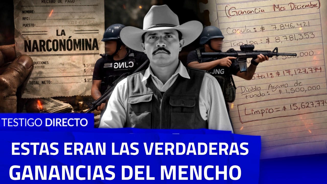 LOS LUJOS y RIQUEZAS DEL MENCHO: Sus cuadernos secretos que revelan los pagos a policías y políticos