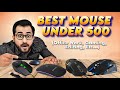Best Mouse Under 500 | Best Mouse for Laptop, Mac and Gaming | Wired and Wireless