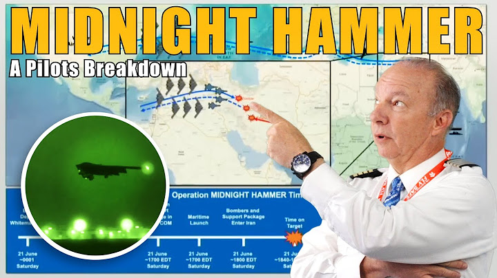 Inside Operation Midnight Hammer: The US Strike on Iran (Military Pilot's Analysis)