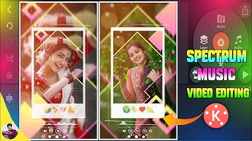 How To Create Spectrum Audio Video Kinemaster | WhatsApp Status kaise banaye | 2022 Status Editing
