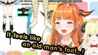 Eng Sub Cocos Impressions Of Touching The Feet Of Kanatakiryu Coco Tsunomaki Watamehololive