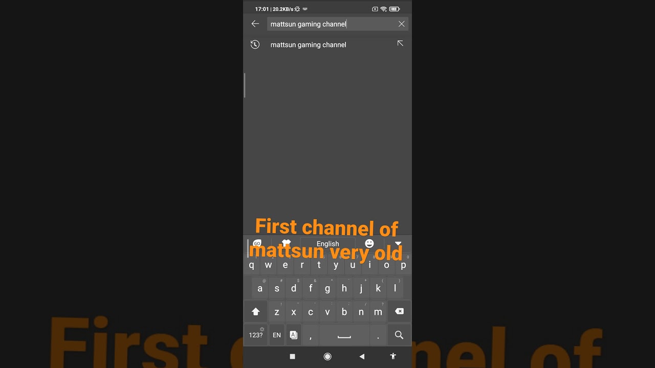 first channel of mattsun bg not fake mattsun
