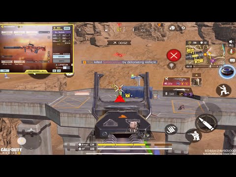 How fast this ODEN Killing in Battle Royale | Best ODEN gunsmith in CODM BR | Solo vs Squads