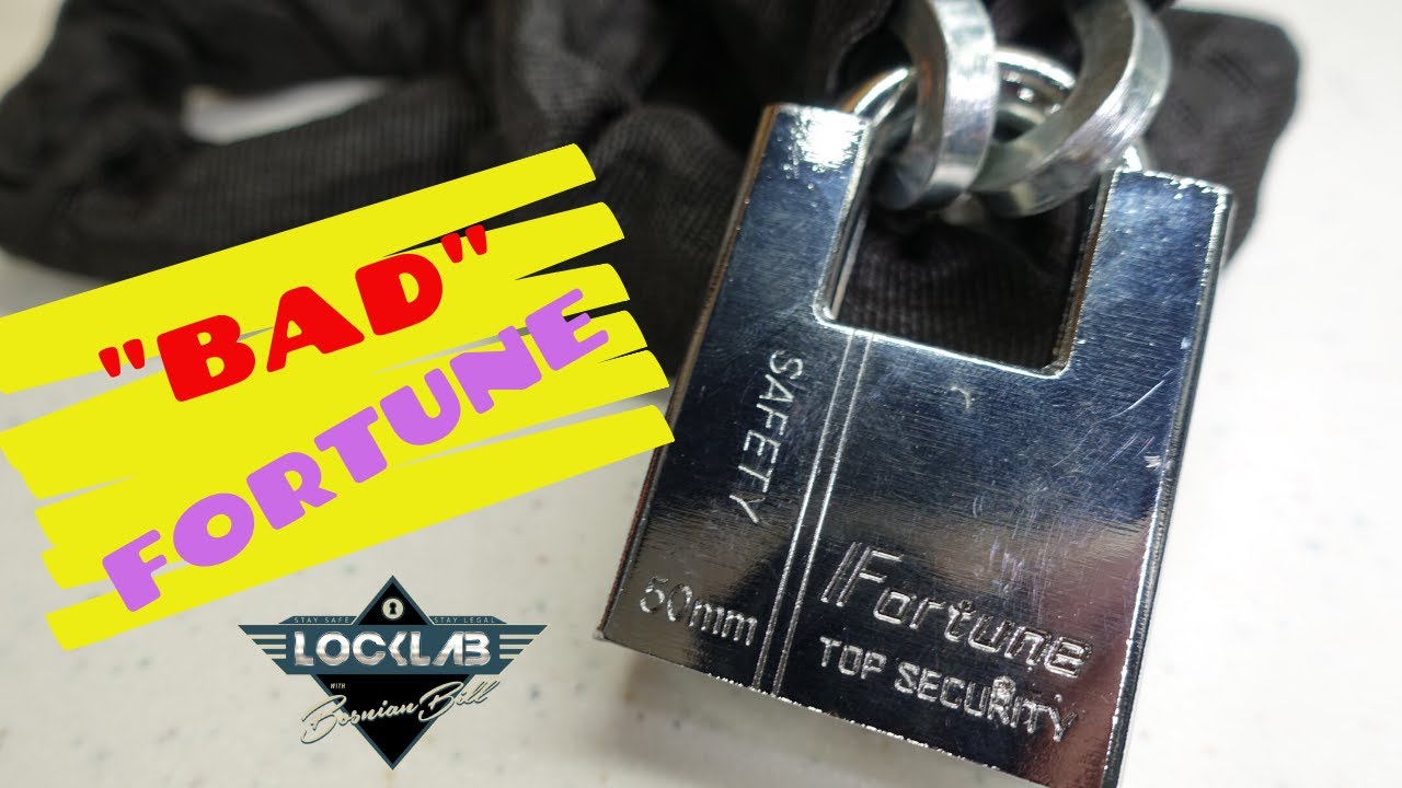 (1655) Fortune Disc Detainer Bike Lock YouTube