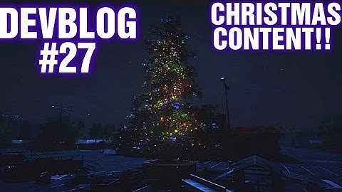 SURVIVE THE NIGHTS DEVBLOG #27 1.7 PREVIEW | CHRISTMAS CONTENT !