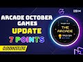 ARCADE OCTOBER GAMES UPDATE || GOOGLE CLOUD ||UPDATE|| ARCADE UPDATE || OCTOBER GAMES || #arcade ||