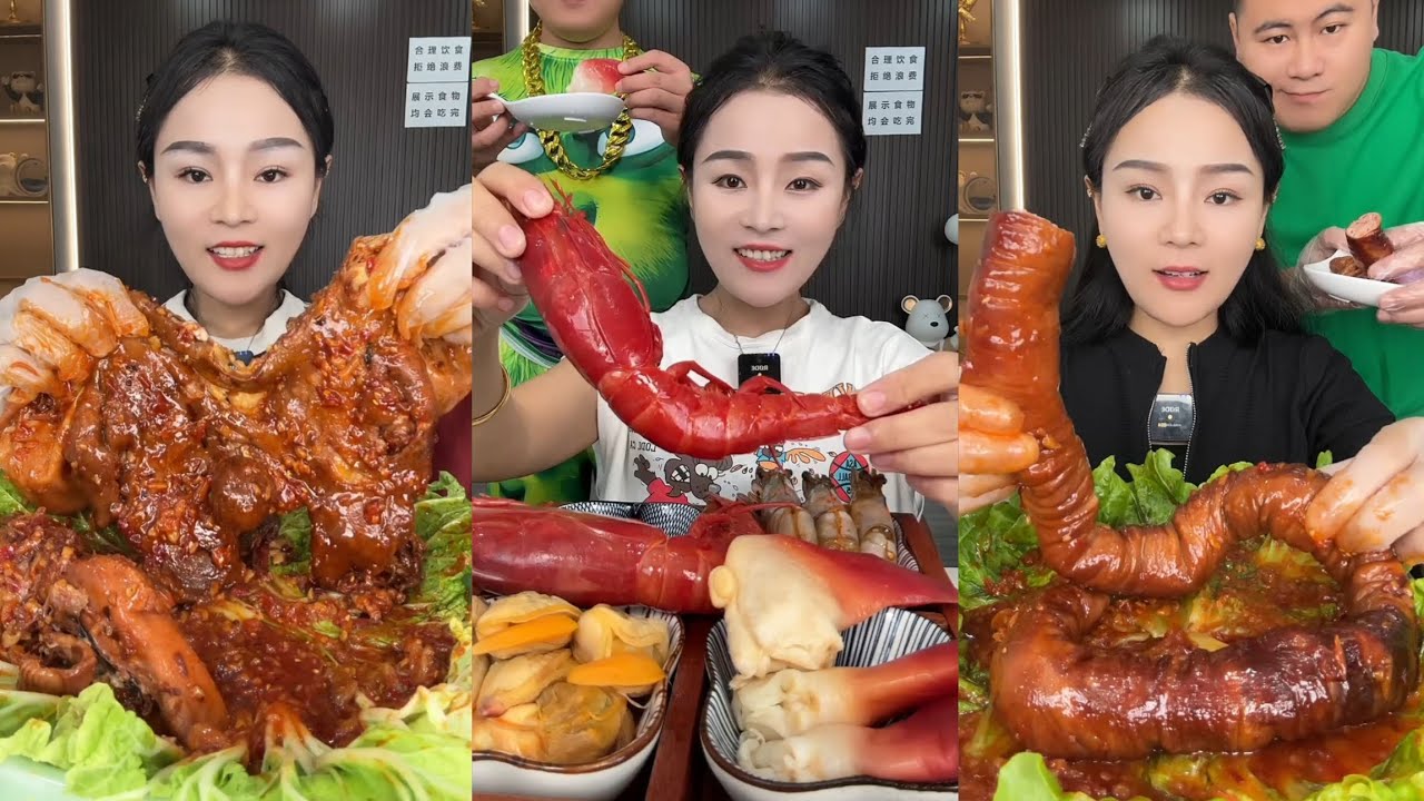 Mukbang #16 Eat Meat 🍖🥓🌶️ chicken 🍗🍗, Noodles... #mukbang  #food #yummyfoods  #seafood 